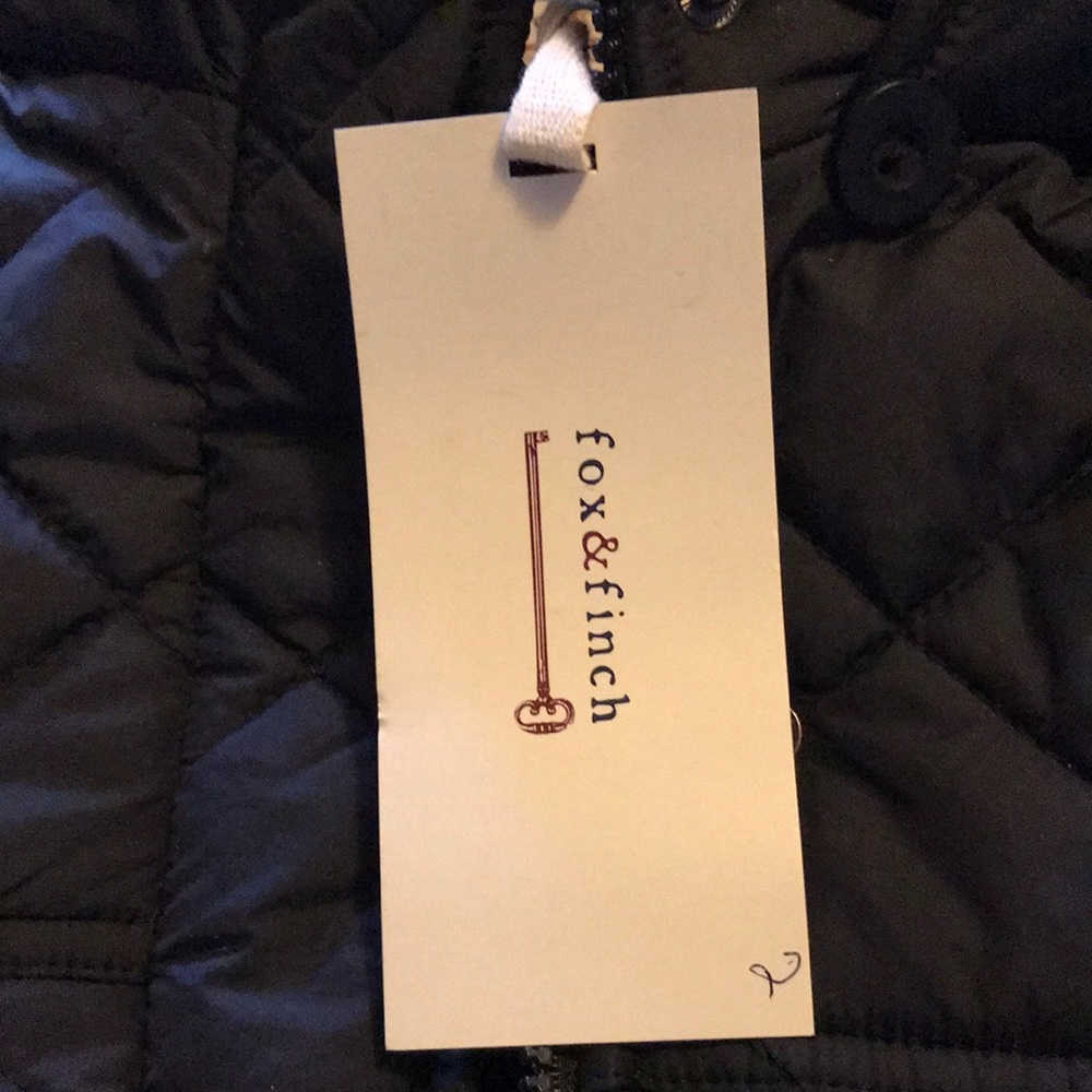 Fox & Finch NWT black coat size 2T